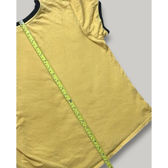 Volcom Stone T-Shirt Yellow Tropical Beach Graphic Ladies Size XL - Picture 6 of 6